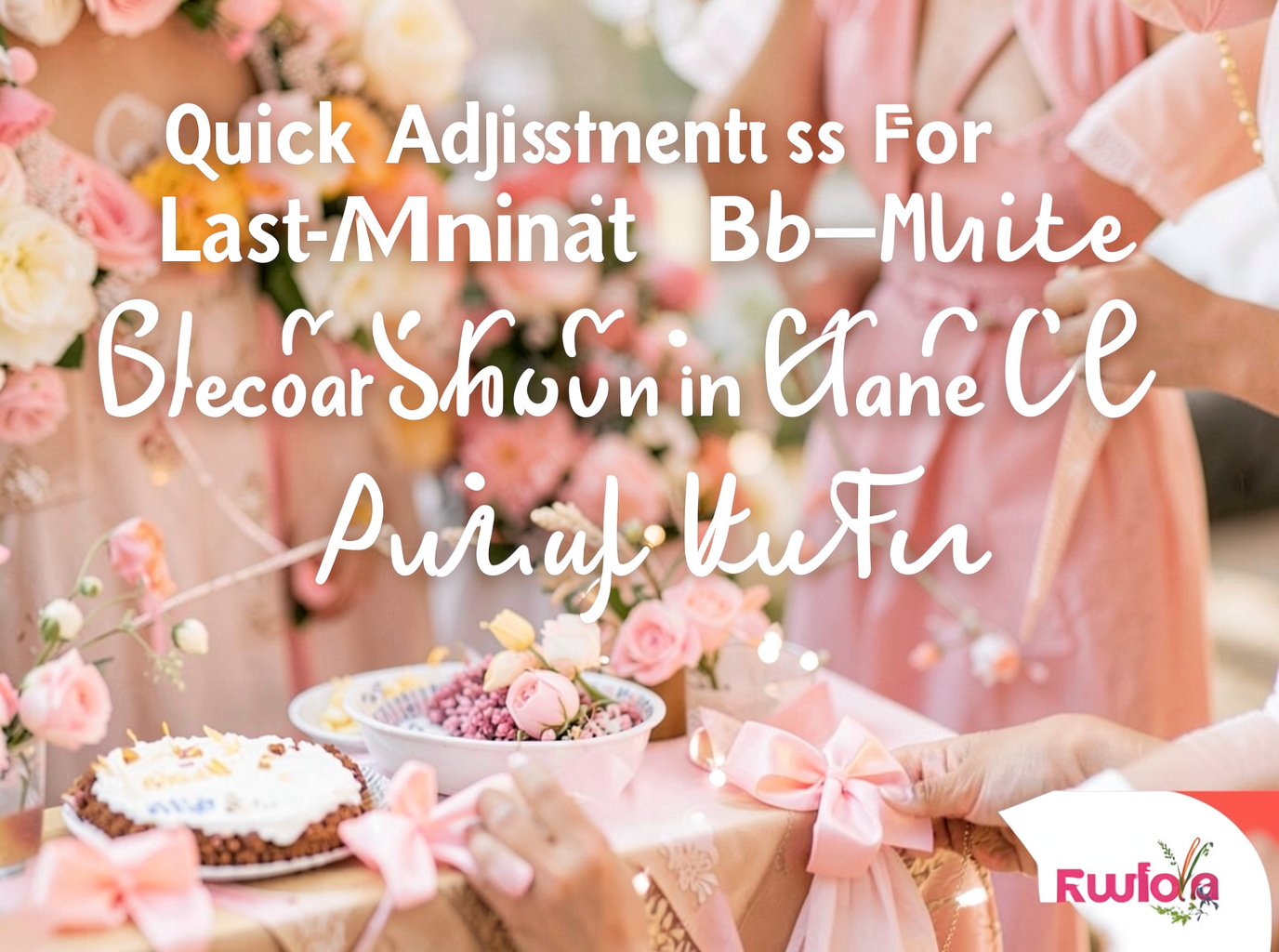 Quick Adjustments for Last-Minute Baby Shower Decoration Changes in Pune