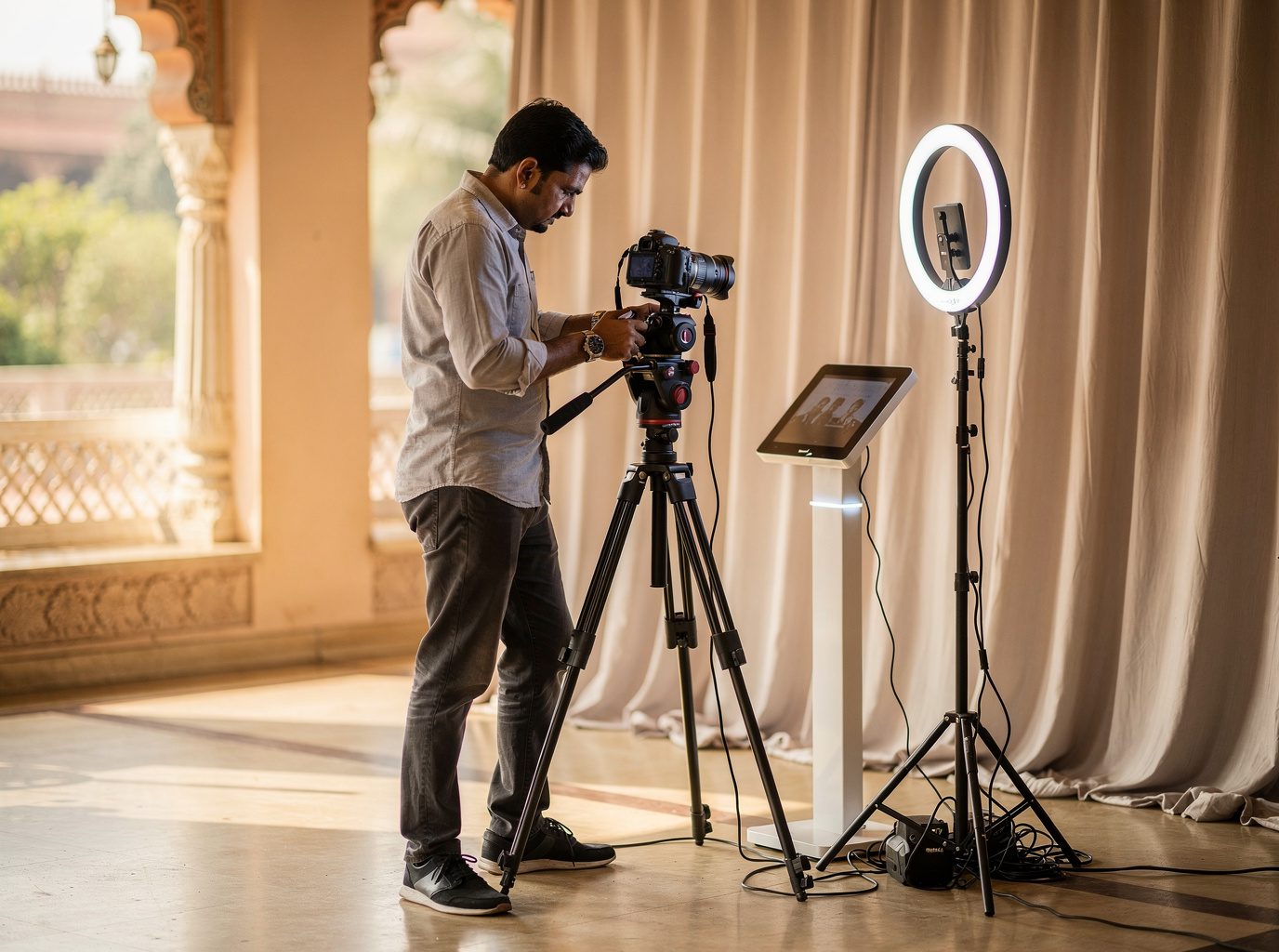 Photo Booth Setup in Dhanori, Pune, Maharashtra